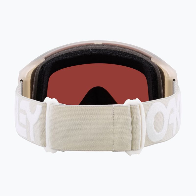 Oakley Flight Tracker M opaco b1b cool grey/prizm rose gold iridium occhiali da sci 3