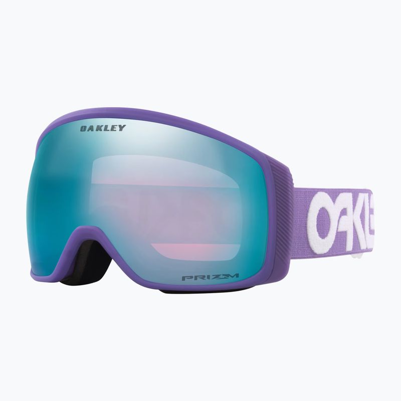 Oakley Flight Tracker M opaco b1b lilla/prizm zaffiro iridium occhiali da sci 5