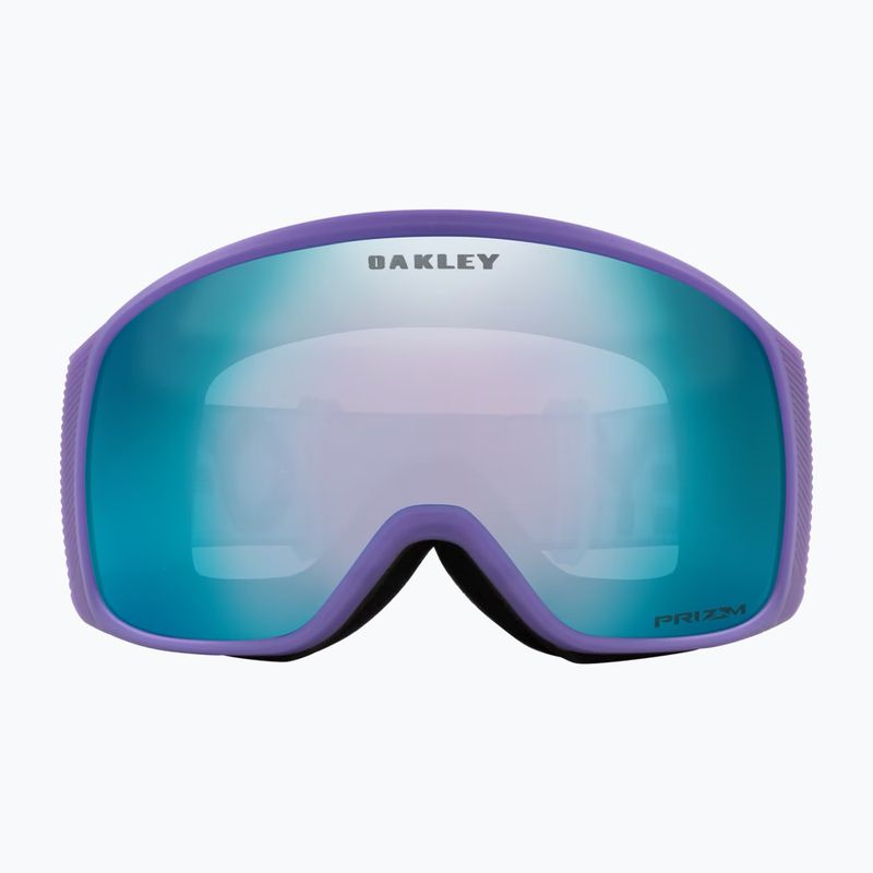 Oakley Flight Tracker M opaco b1b lilla/prizm zaffiro iridium occhiali da sci 6