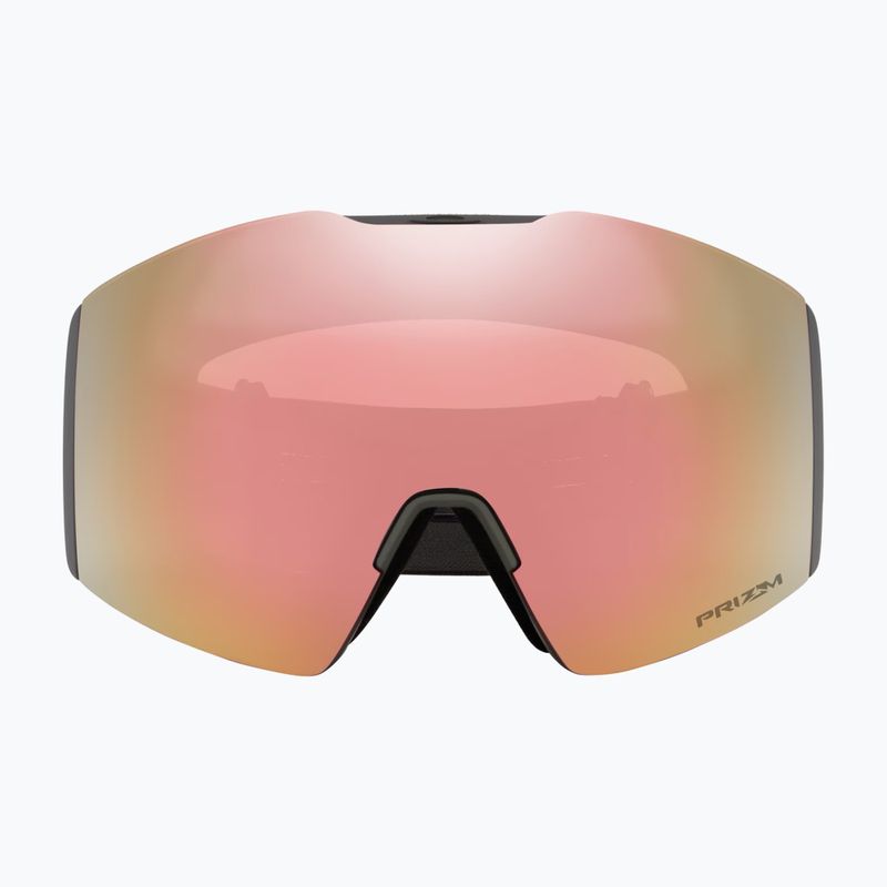 Occhiali da sci Oakley Fall Line L in ferro forgiato opaco/prizm oro rosa iridium 2