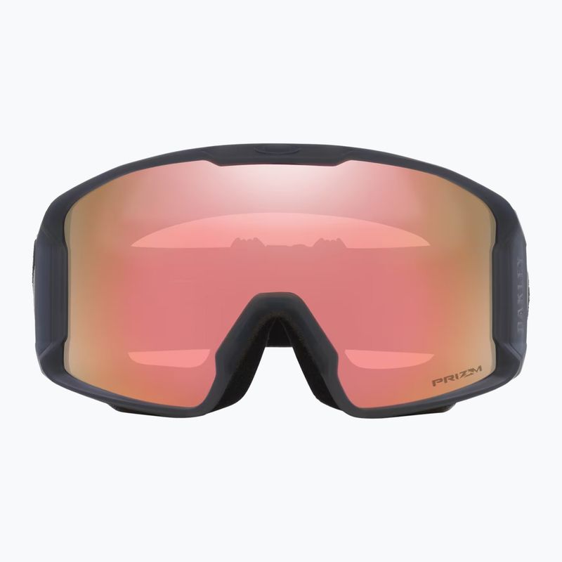 Oakley Line Miner L opaco b1b ferro forgiato/prizm oro rosa iridium occhiali da sci 2