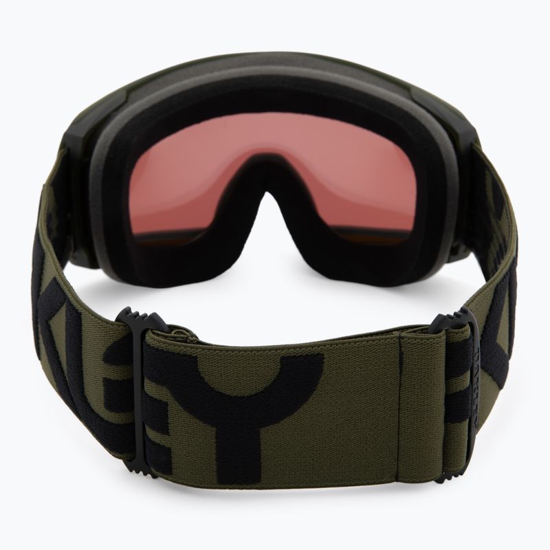 Oakley Line Miner L matte b1b dark brush/prizm sage gold iridium occhiali da sci 3
