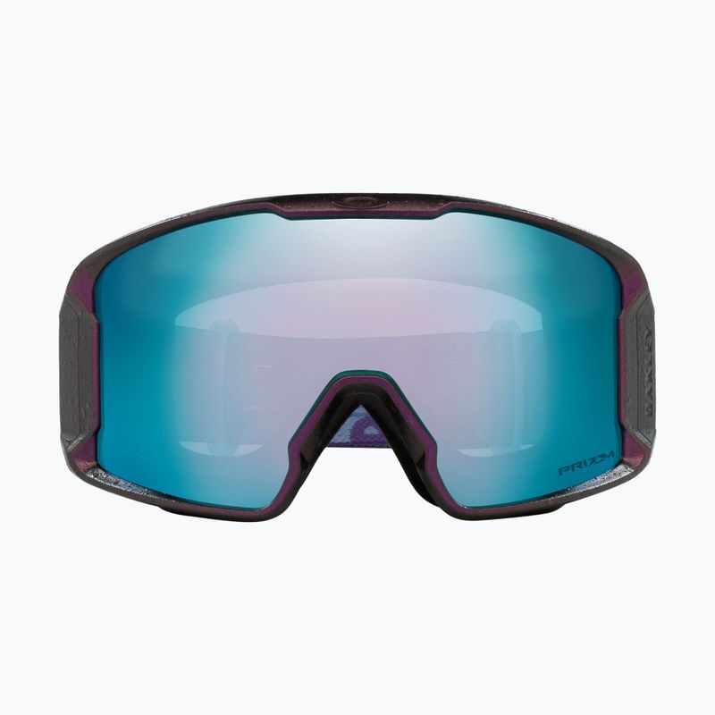 Oakley Line Miner M fractel lilac/prizm sapphire iridium occhiali da sci 2
