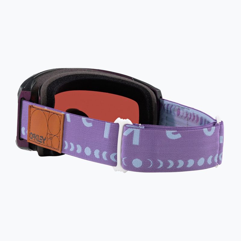 Oakley Line Miner M fractel lilac/prizm sapphire iridium occhiali da sci 3