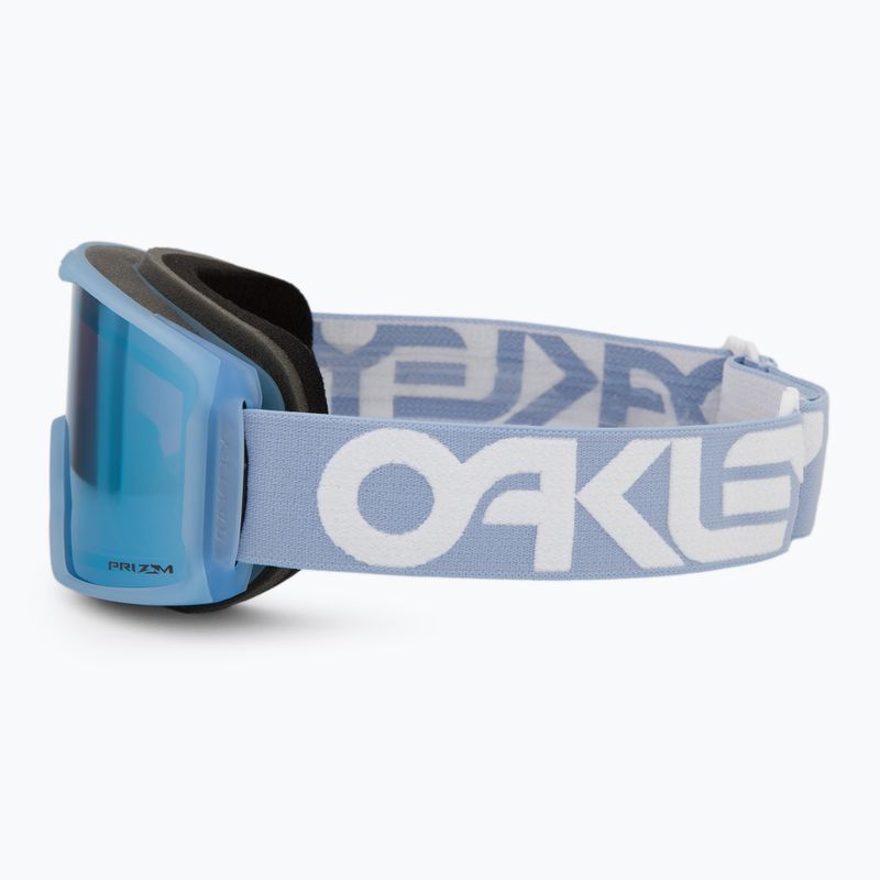 Oakley Line Miner M matte b1b stonewash/prizm sapphire iridium occhiali da sci 4