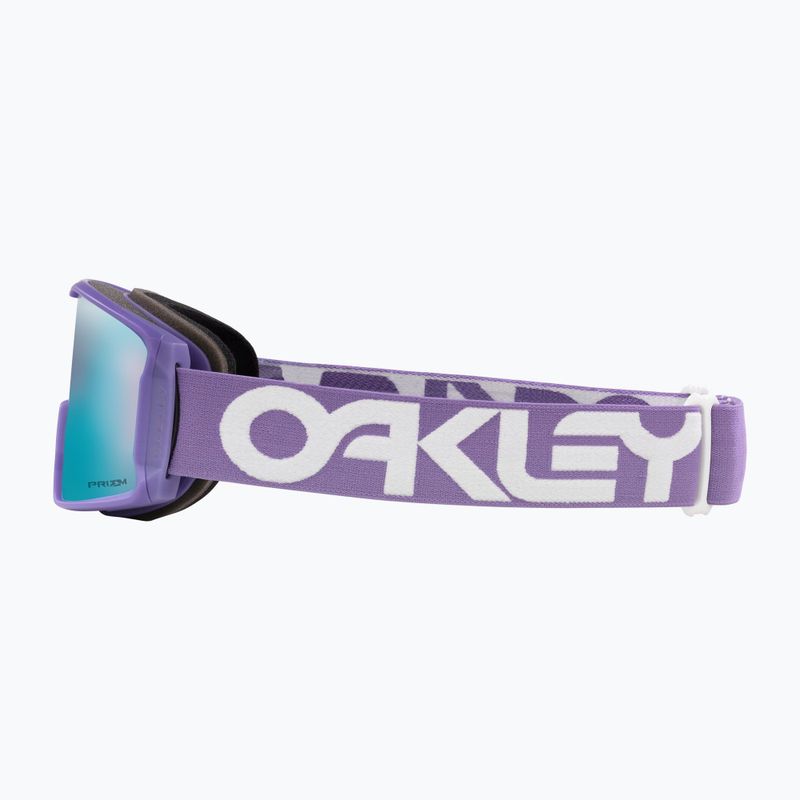 Oakley Line Miner M matte b1b lilac/prizm sapphire iridium occhiali da sci 5
