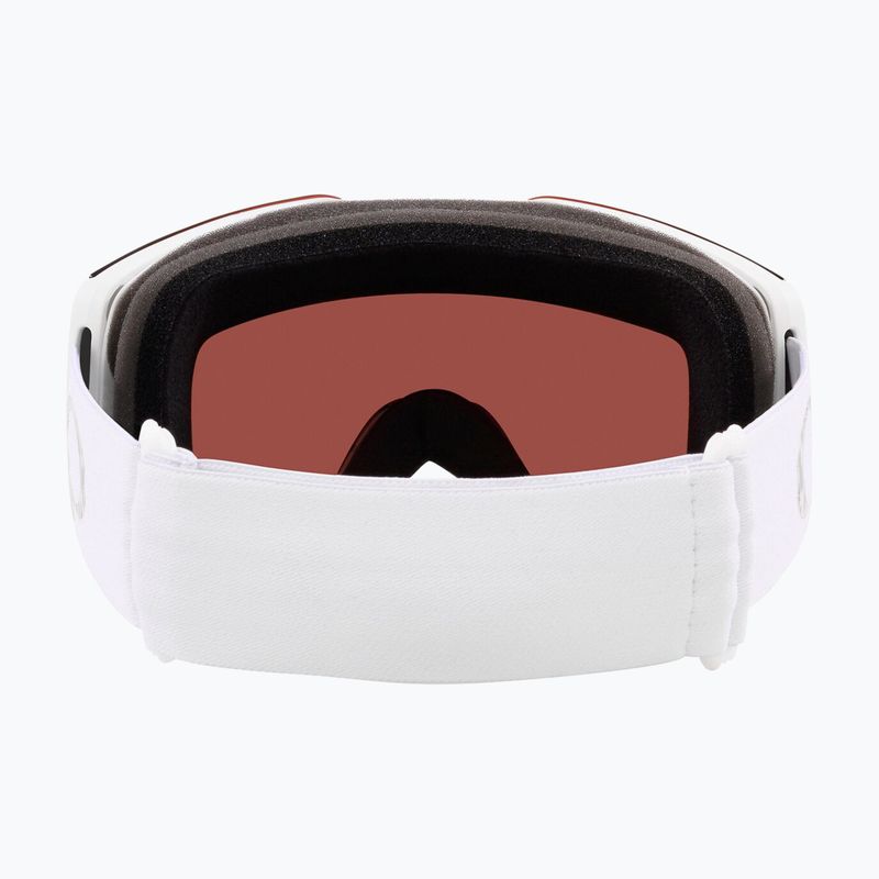Occhiali da sci Oakley Fall Line M bianco leopardato/prizmato salvia oro iridium 4
