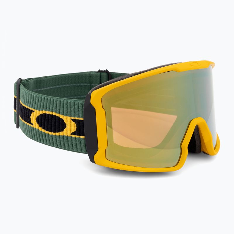 Oakley Line Miner L sage kotsenburg signature/prizm sage gold iridium occhiali da sci