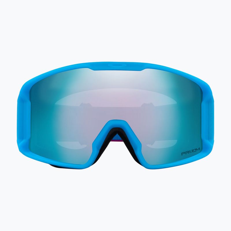 Oakley Line Miner M b1b viola/prizm zaffiro iridium occhiali da sci 2