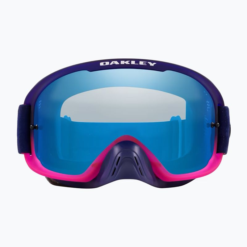 Oakley O Frame 2.0 Pro Occhiali da ciclismo MTB tld navy stripes/nero ice iridium 6
