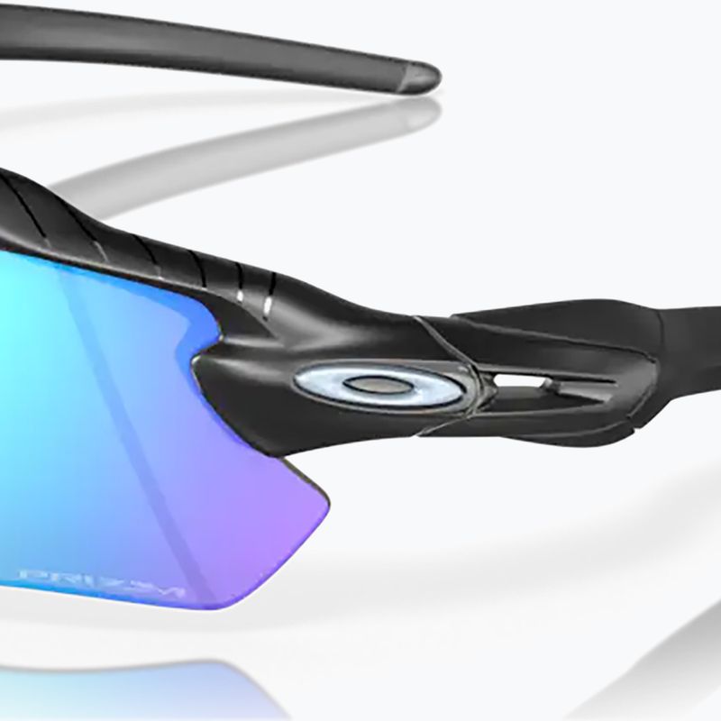 Occhiali da sole Oakley Radar EV Path nero opaco/ zaffiro Prizm 10