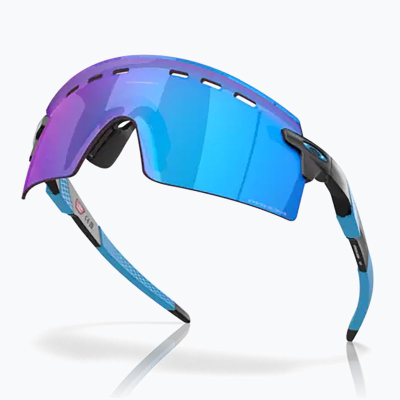 Occhiali da sole Oakley Encoder Strike Vented nero opaco/ zaffiro Prizm 7
