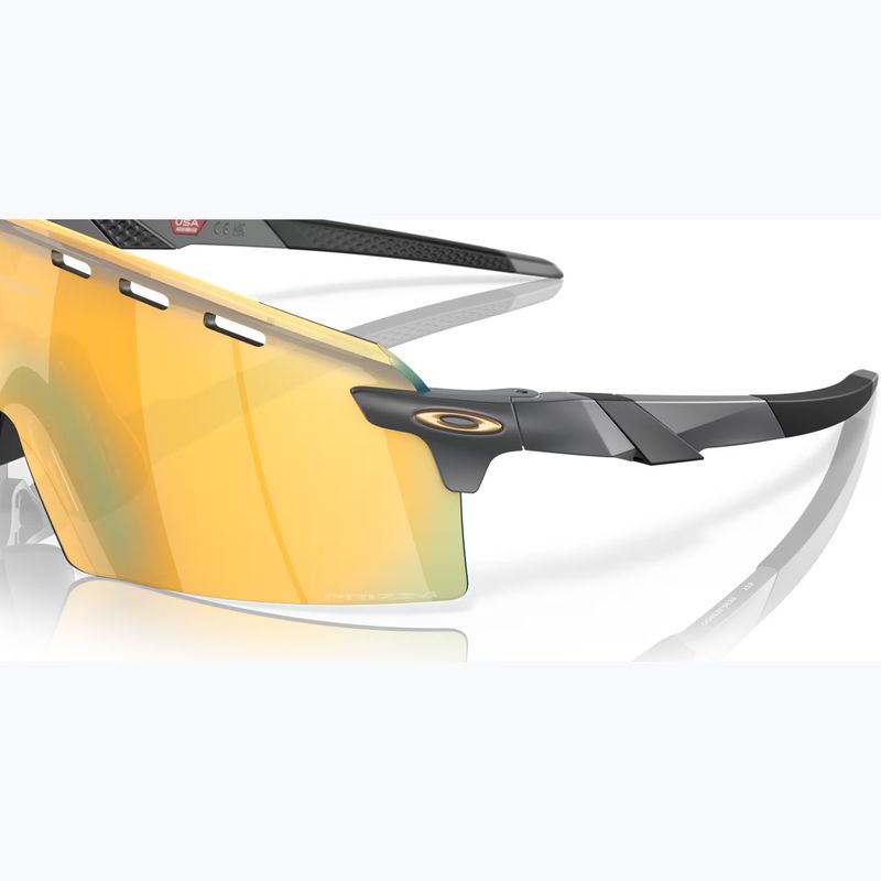 Occhiali da sole Oakley Encoder Strike Vented in carbonio opaco/prizm 24k 6