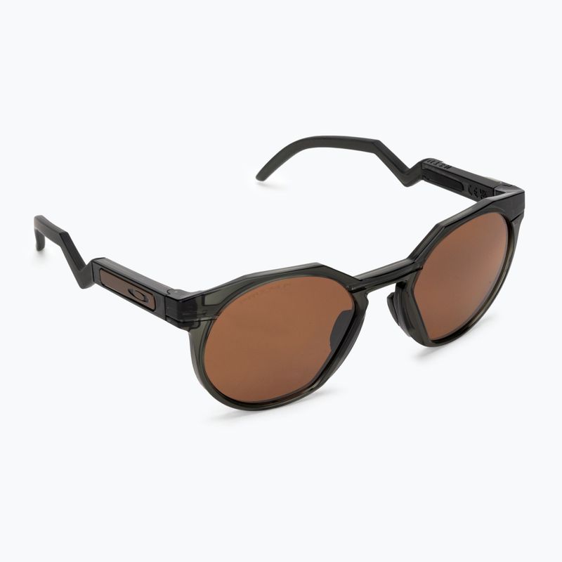 Occhiali da sole polarizzati Oakley HSTN olive ink/prizm tungsten
