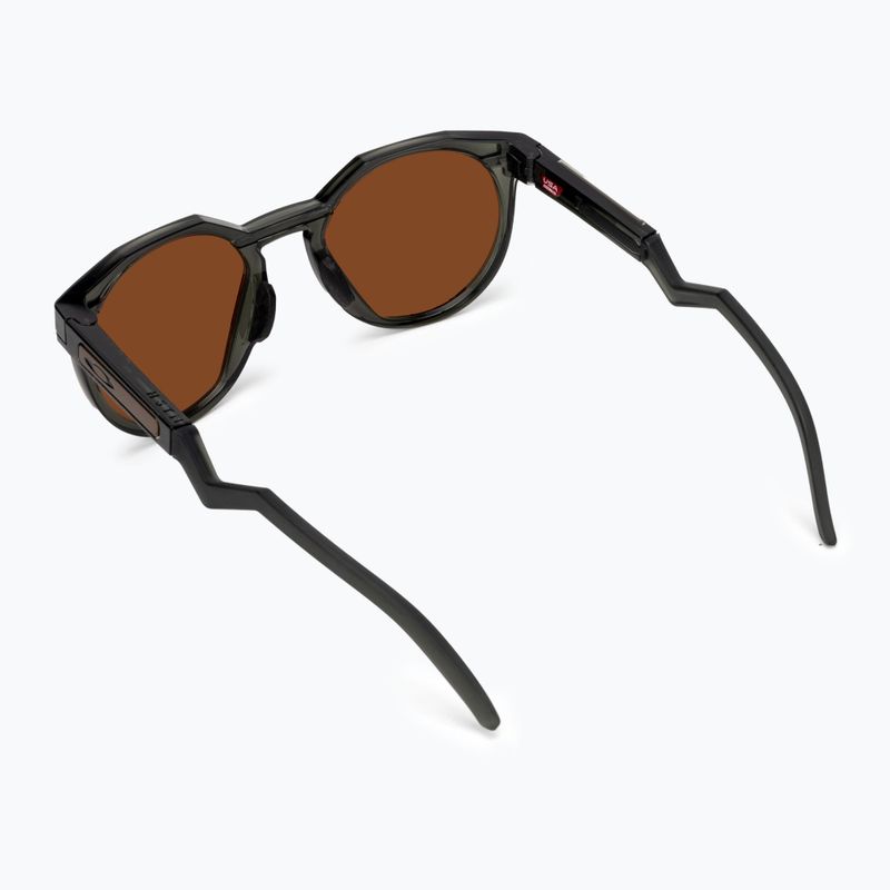 Occhiali da sole polarizzati Oakley HSTN olive ink/prizm tungsten 2