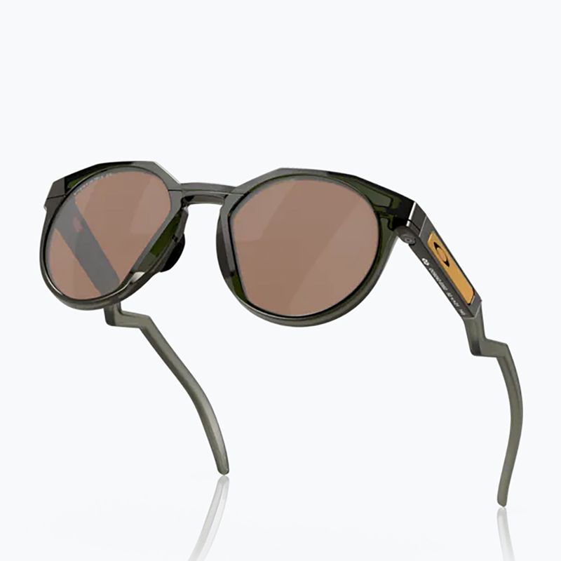 Occhiali da sole polarizzati Oakley HSTN olive ink/prizm tungsten 8