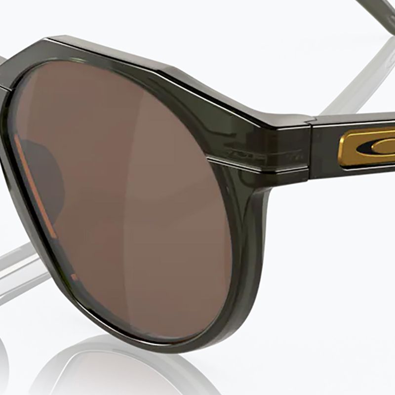 Occhiali da sole polarizzati Oakley HSTN olive ink/prizm tungsten 10