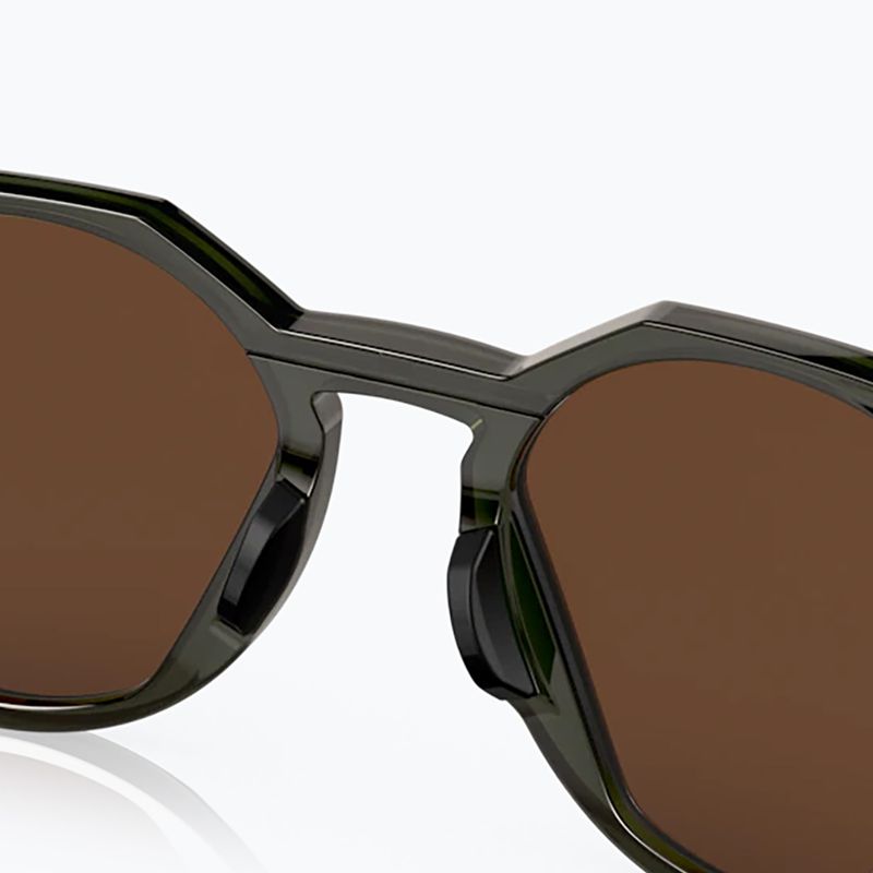 Occhiali da sole polarizzati Oakley HSTN olive ink/prizm tungsten 11