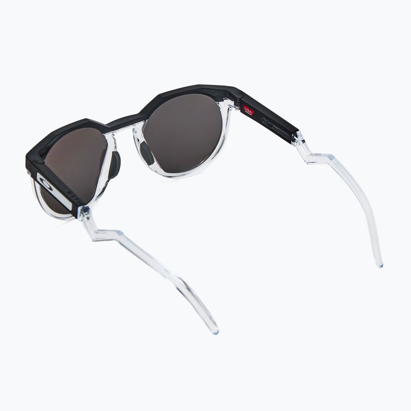 Occhiali da sole Oakley HSTN in pile nero opaco/primo nero 2