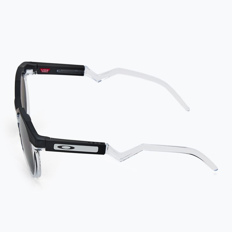 Occhiali da sole Oakley HSTN in pile nero opaco/primo nero 4