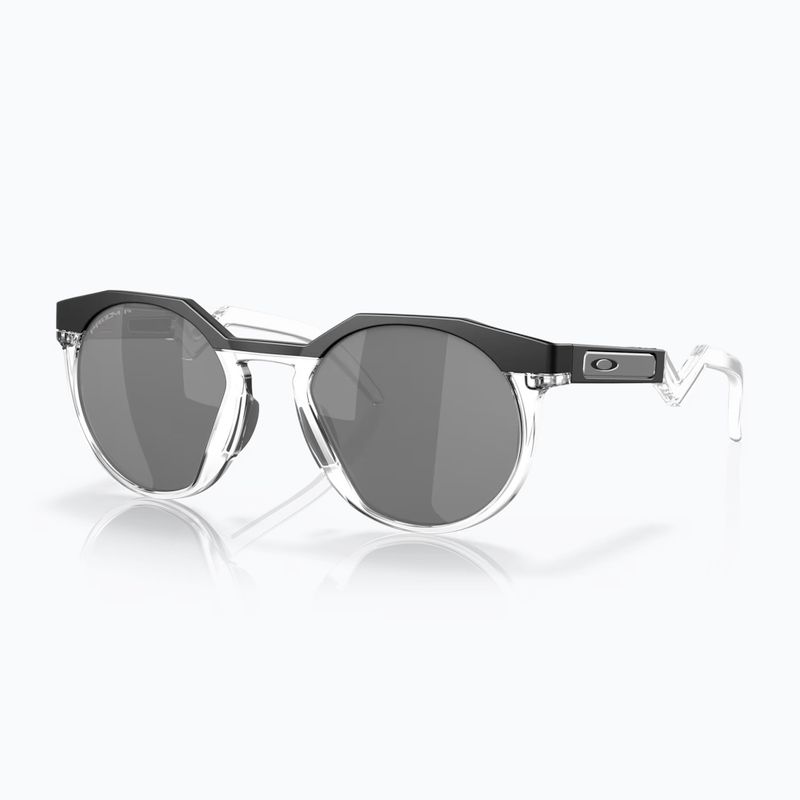 Occhiali da sole Oakley HSTN in pile nero opaco/primo nero