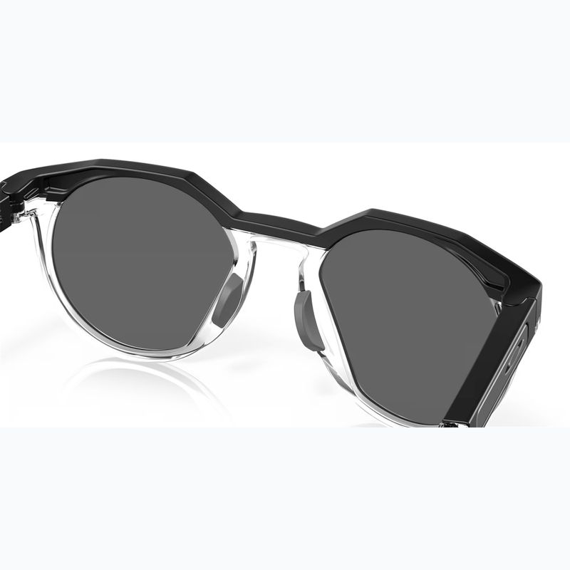 Occhiali da sole Oakley HSTN in pile nero opaco/primo nero 7