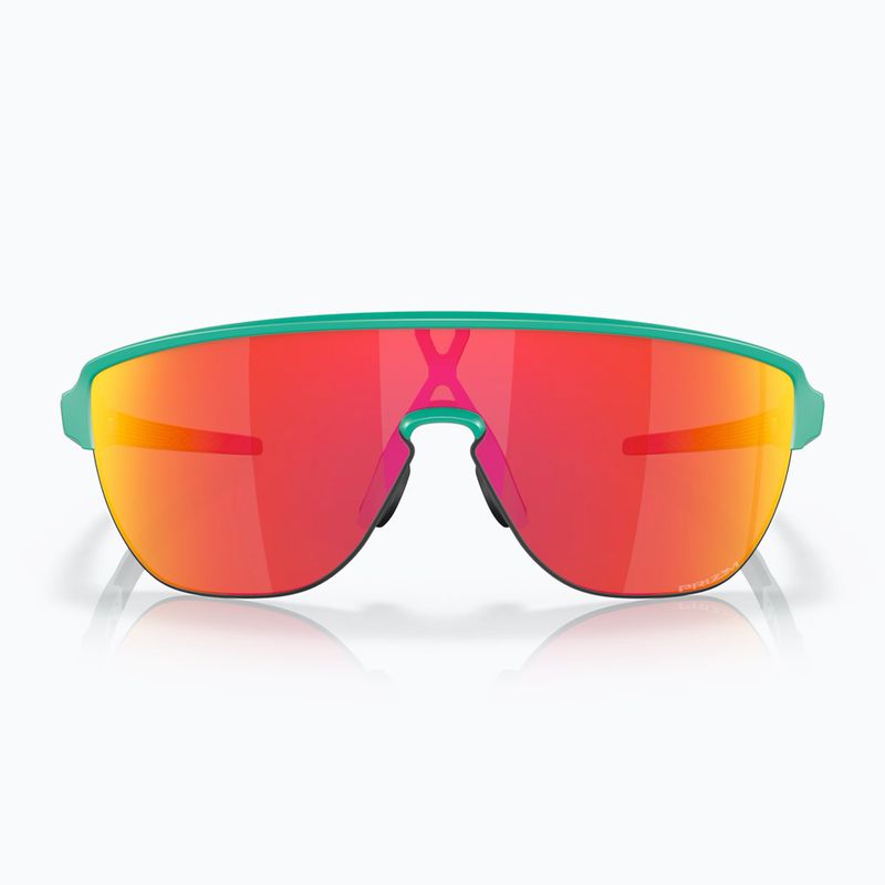 Occhiali da sole Oakley Corridor celeste opaco/prizm rubino 2