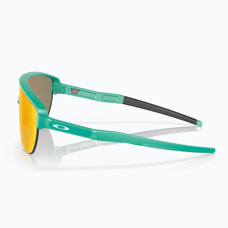 Occhiali da sole Oakley Corridor celeste opaco/prizm rubino 3