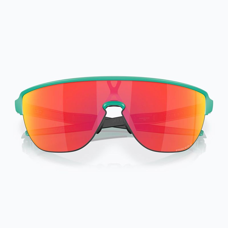 Occhiali da sole Oakley Corridor celeste opaco/prizm rubino 5