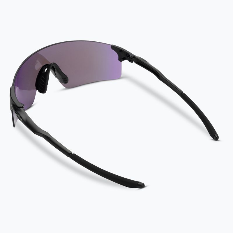 Occhiali da sole Oakley Evzero Blades nero opaco/viola Prizm 2