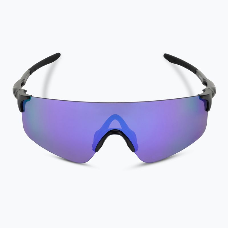 Occhiali da sole Oakley Evzero Blades nero opaco/viola Prizm 3