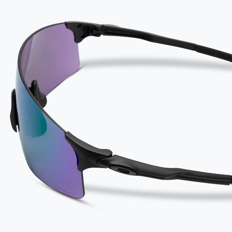 Occhiali da sole Oakley Evzero Blades nero opaco/viola Prizm 4