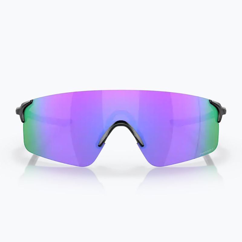 Occhiali da sole Oakley Evzero Blades nero opaco/viola Prizm 7