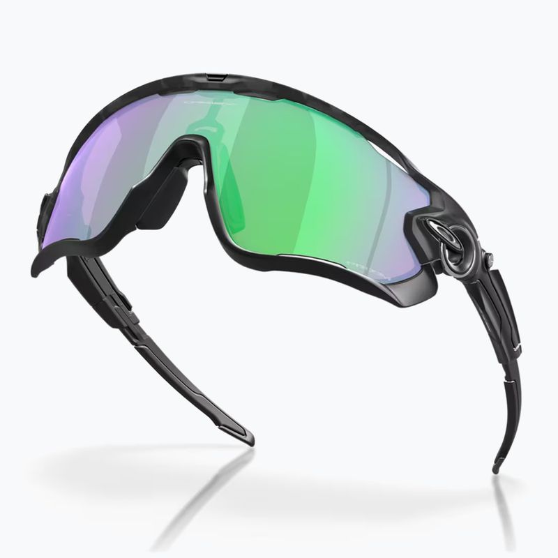 Occhiali da sole Oakley Jawbreaker nero opaco camo/prizm road jade 4