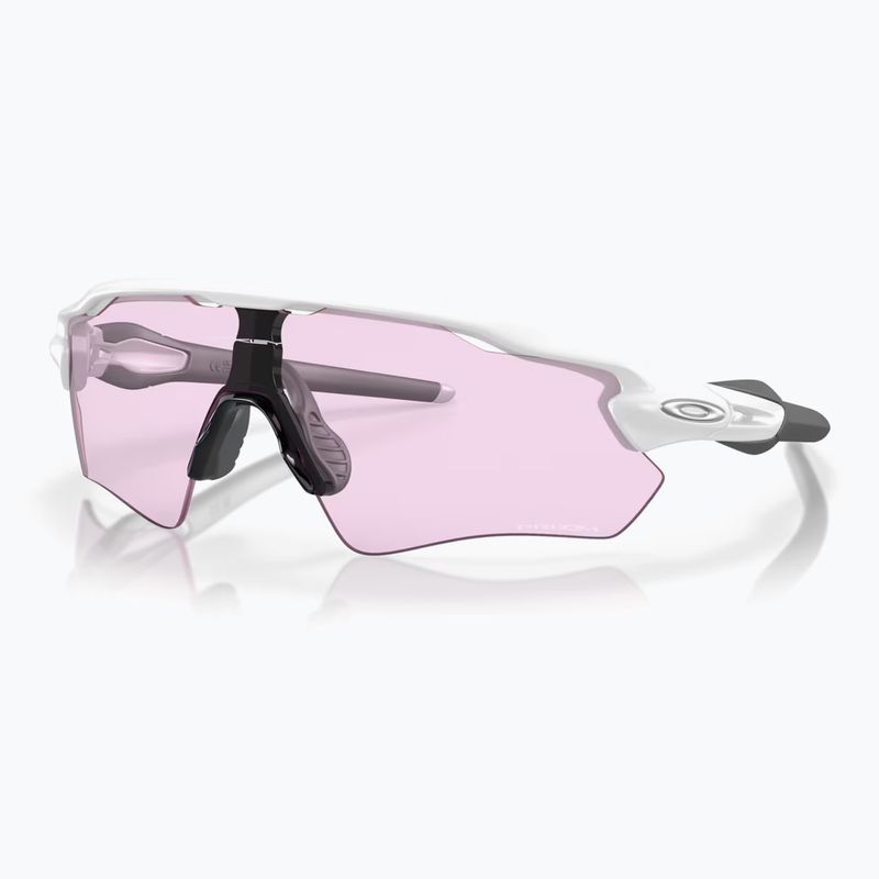 Occhiali da sole Oakley Radar EV Path bianco opaco/prizmato a bassa luminosità