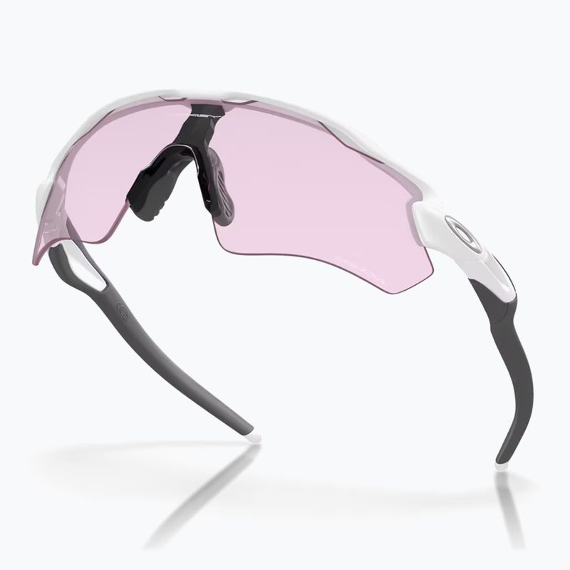 Occhiali da sole Oakley Radar EV Path bianco opaco/prizmato a bassa luminosità 4