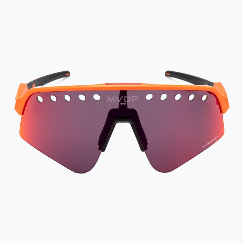 Occhiali da sole Oakley Sutro Lite Sweep Mathieu Van Der Poel arancio sparkle/prizm road 3
