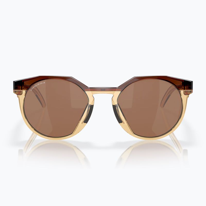 Occhiali da sole Oakley HSTN Kylian Mbappé Signature Series ambra scuro/curry chiaro 7