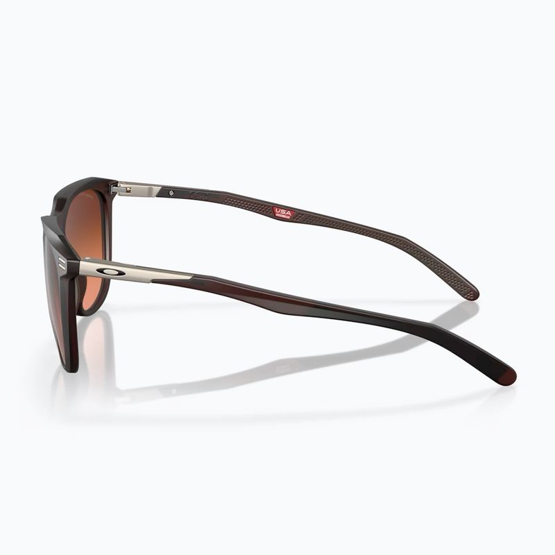 Occhiali da sole Oakley Thurso opachi rootbeer/prizm marrone sfumato 3