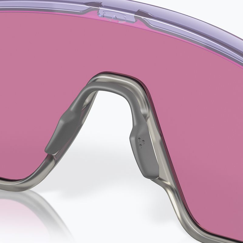 Occhiali da sole Oakley Bxtr translucent lilac/prizm road 7