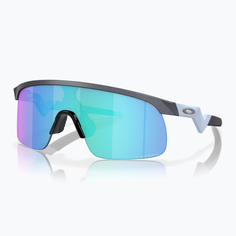 Occhiali da sole Oakley Resistor in acciaio blu/zaffiro per bambini 5