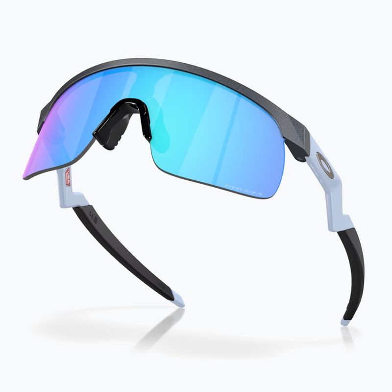 Occhiali da sole Oakley Resistor in acciaio blu/zaffiro per bambini 8