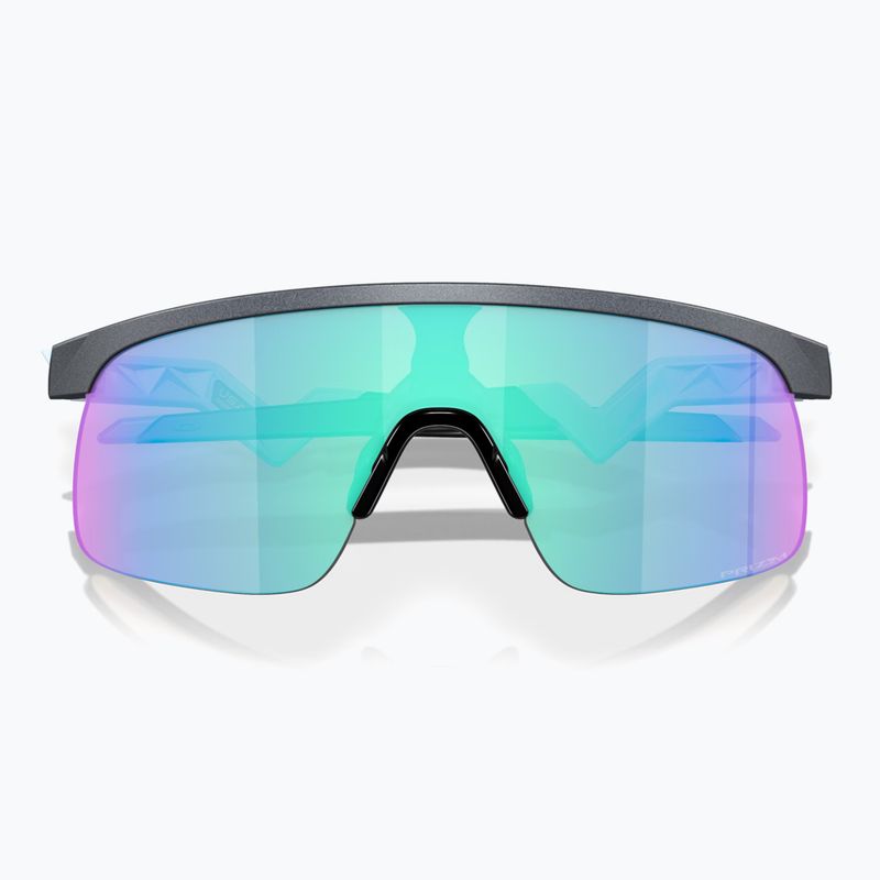 Occhiali da sole Oakley Resistor in acciaio blu/zaffiro per bambini 9