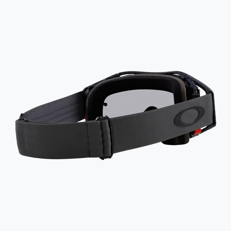 Occhiali da ciclismo Oakley Airbrake MTB fibra di carbonio/grigio chiaro 3