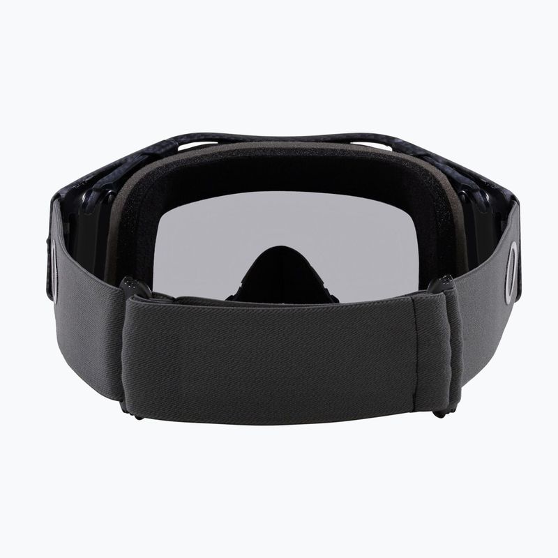 Occhiali da ciclismo Oakley Airbrake MTB fibra di carbonio/grigio chiaro 4