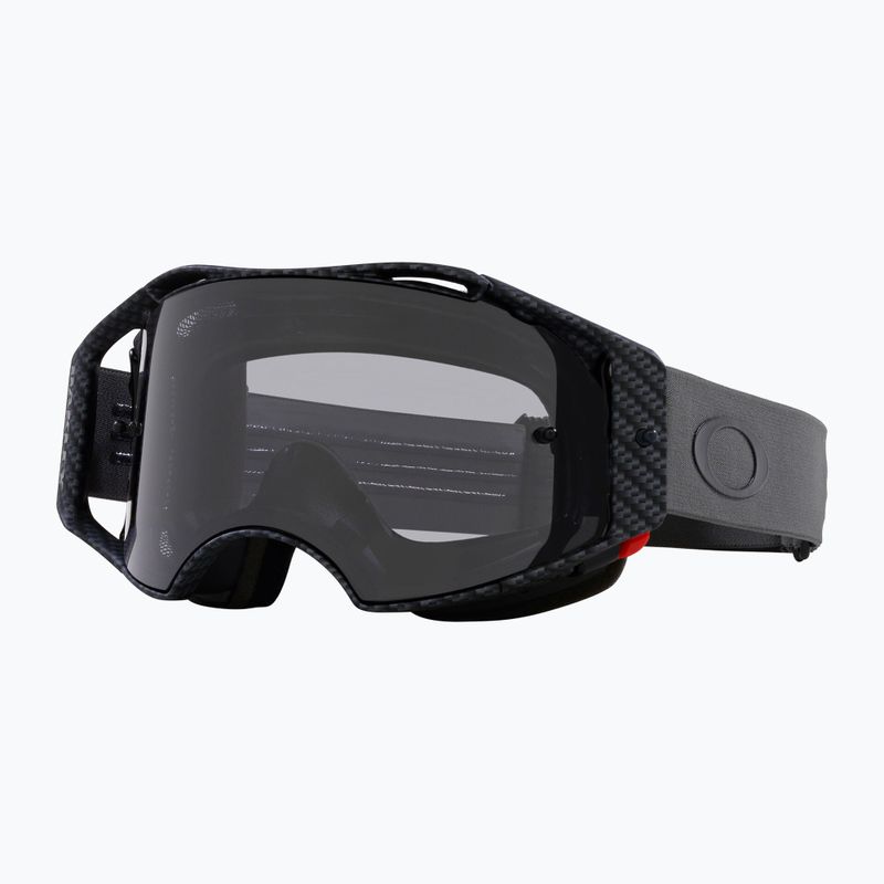 Occhiali da ciclismo Oakley Airbrake MTB fibra di carbonio/grigio chiaro 7