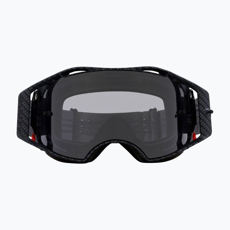 Occhiali da ciclismo Oakley Airbrake MTB fibra di carbonio/grigio chiaro 8