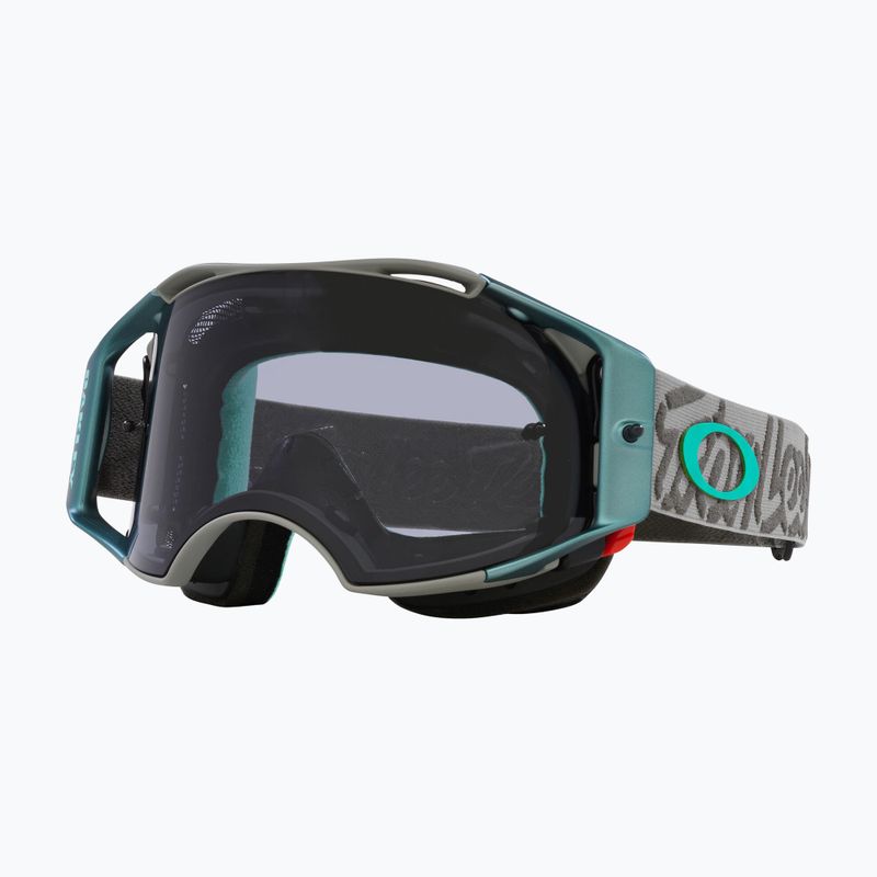 Occhiali da ciclismo Oakley Airbrake MTB tld verde tattico/grigio chiaro 7