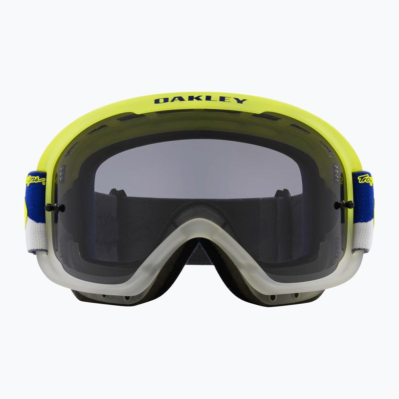 Oakley O Frame 2.0 Pro Occhiali da ciclismo MTB tld blue wings/grigio scuro 2