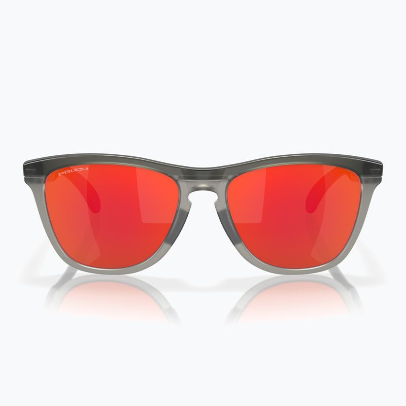 Occhiali da sole Oakley Frogskins Range grigio opaco fumo/inchiostro grigio/rubino 2